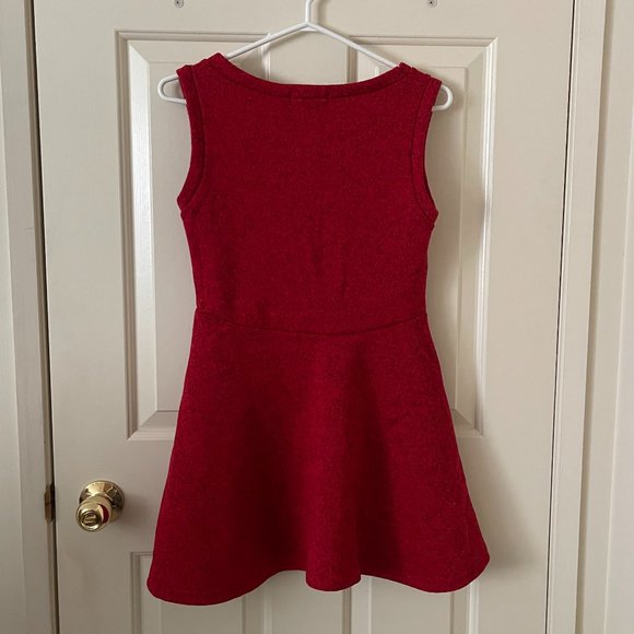 Village Red Sweater Dress - Picture 3 of 3